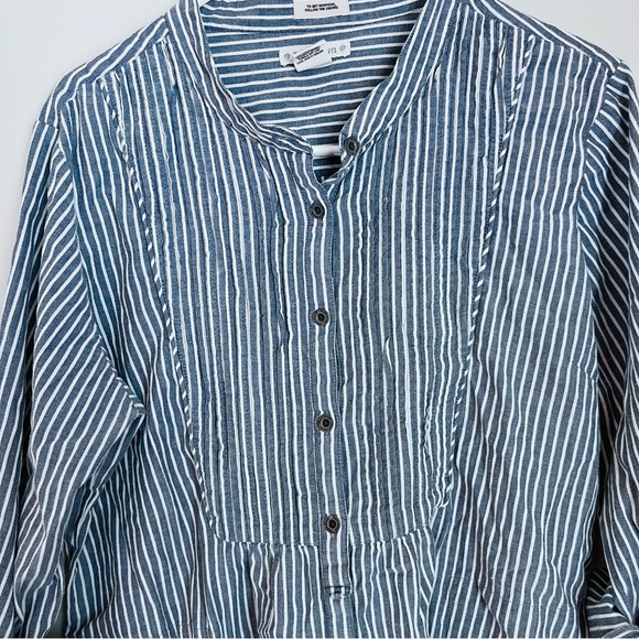Ruff Hewn Blue and White Striped Shirt - Picture 5 of 12